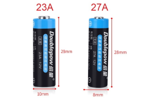 27A बैटरी बनाम 23A बैटरी: विभिन्न आकार, एक ही ऊर्जा