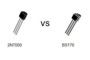 2N7000 बनाम BS170: दो लोकप्रिय एन-चैनल MOSFETS की तुलना