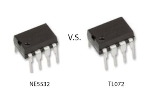 NE5532 और TL072: इन ऑप-एम्प्स को अलग क्या सेट करता है?