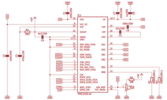  TMC2100 Schematic Diagram