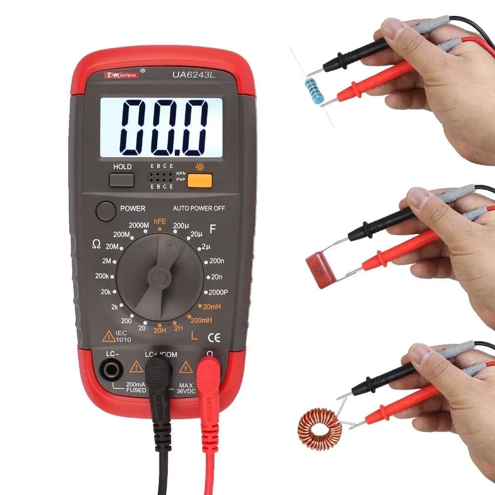 Testing Electronic Parts with Multimeter