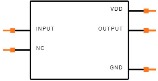 TC4420CPA Symbol