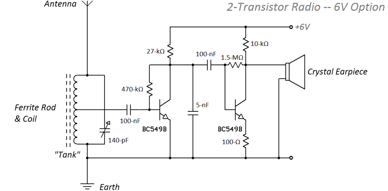 Two-Transistor Radio Design